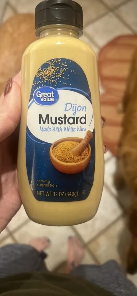 Dijon Mustard Made With White Wine