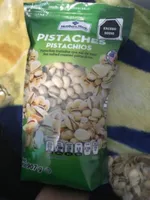 Pistaches tostados con sal de mar