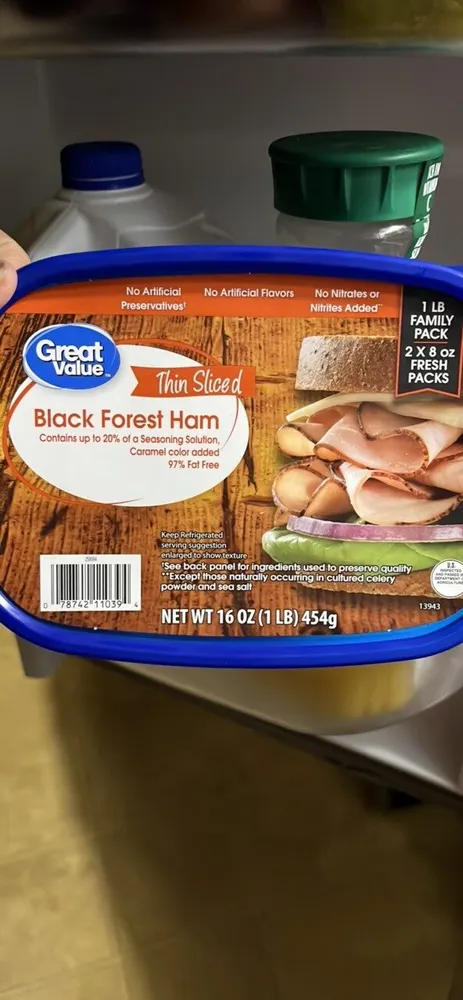 Thin Sliced Smoked Ham