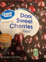Dark Sweet Cherries Pitted