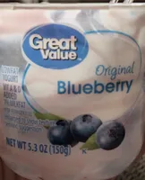 Blueberry yogurt