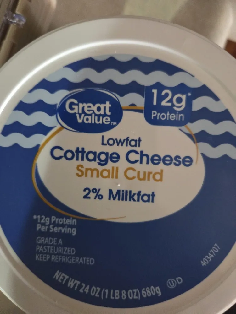 Lowfat Cottage Cheese Small Curd 2% Milkfat