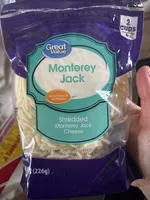 Shredded Monterey Jack Cheese