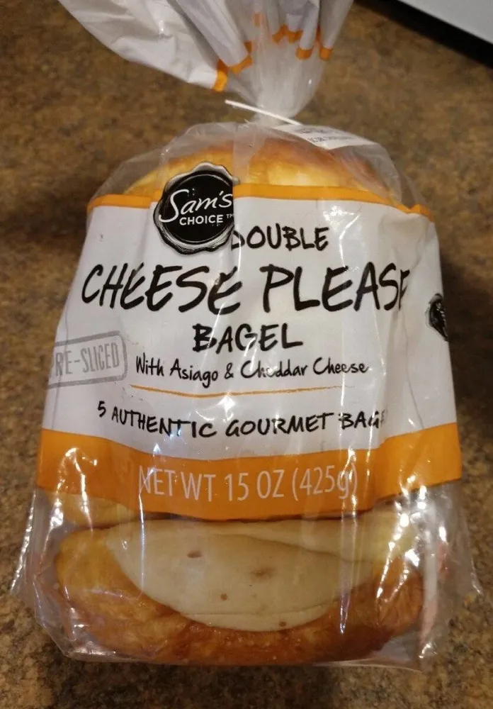 Double Cheese Please Bagel