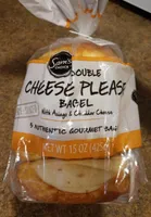 Double Cheese Please Bagel
