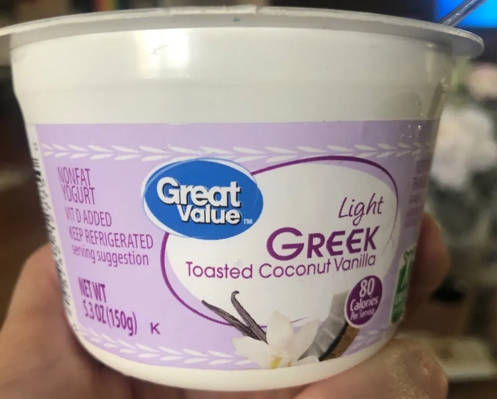 Light Greek Toasted Coconut Vanilla