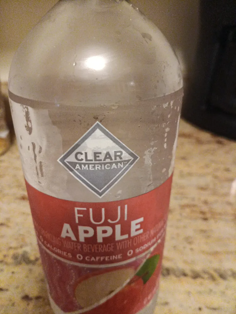 Orange & cream flavored sparkling water beverage, orange & cream