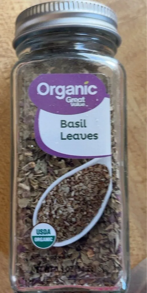 Organic Basil leaves