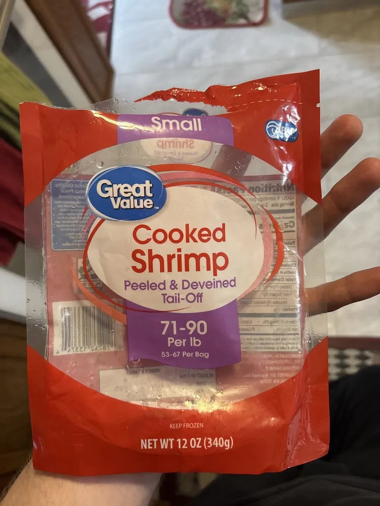 Cooked Shrimp Peeled & Deveined Tail-Off