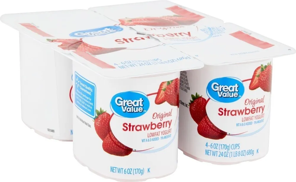 Lowfat Strawberry Yogurt
