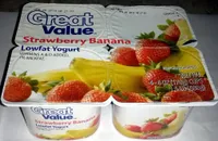 Original Strawberry Banana Low Fat Yogurt