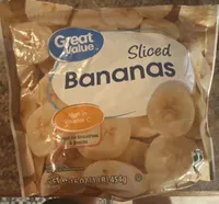 Sliced Bananas