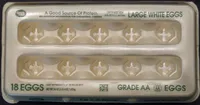 Large White Eggs