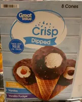 Crisp Dipped Vanilla Caramel, Vanilla, Vanilla Fudge