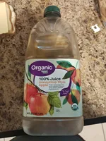 Organic apple juice from concentrate