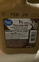 1% Lowfat Chocolate Milk