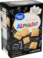 Alphabet Mini Cookies