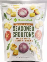 Seasoned croutons