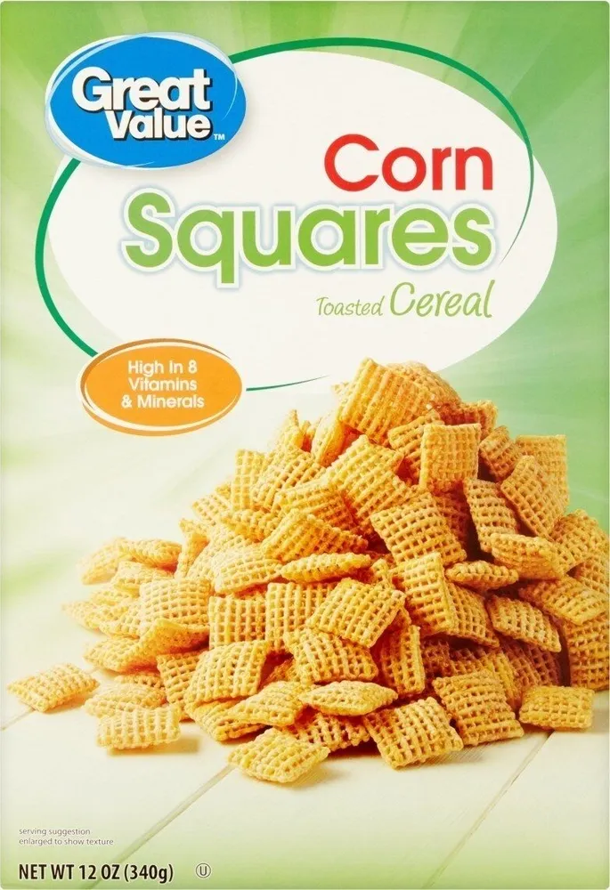 Corn Squares Toasted Cereal