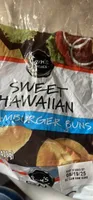 Sweet Hawaiian Hamburger Buns