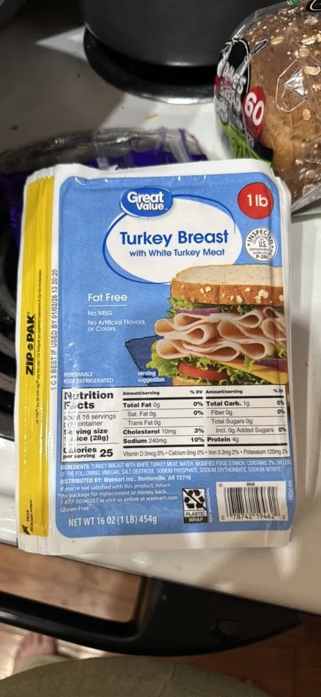 Turkey Breast with White Turkey Meat