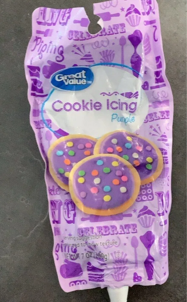 Cookie icing