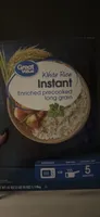 White Rice Instant Enriched precooked long grain