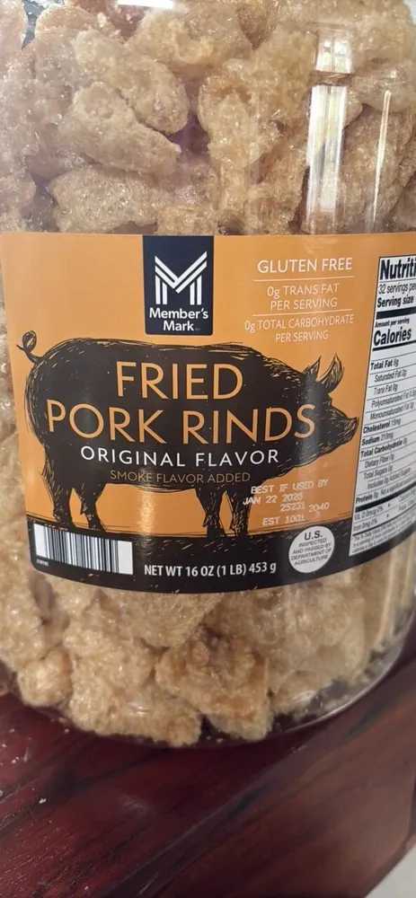 Fried Pork Rinds Original Flavor