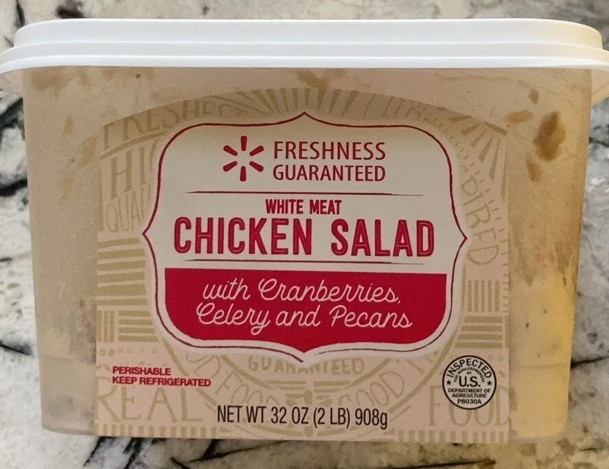 Chicken salad with cranberries
