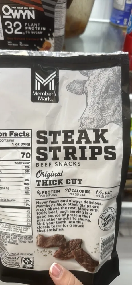 STEAK STRIPS BEEF SNACKS
