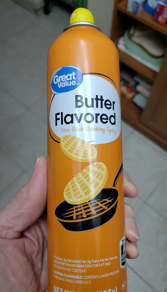 Butter Flavored Non-Stick Cooking Spray