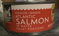 Atlantic Salmon in Water Fillet Portions