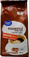 Great Value Hazelnut Medium Roast Ground Coffee, 12 Oz