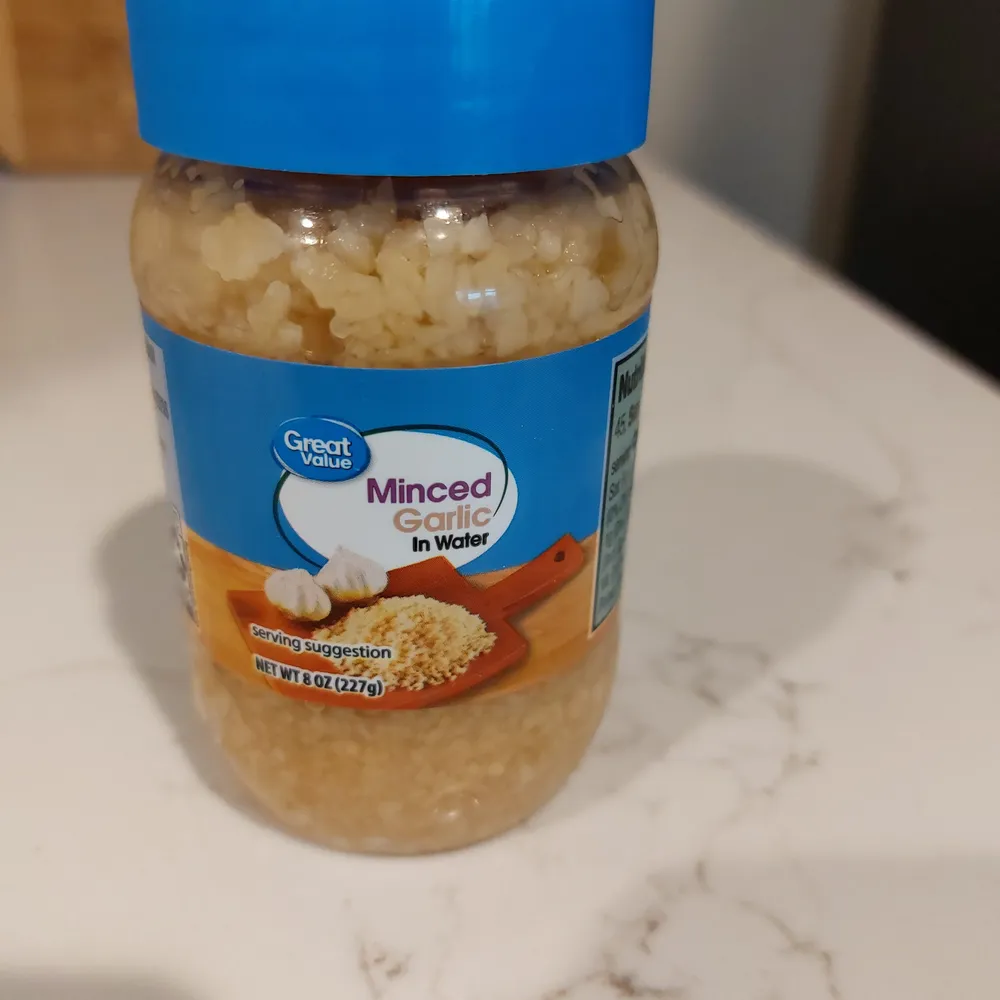 Minced Garlic In Water