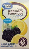 Blackberry Lemonade Drink Mix