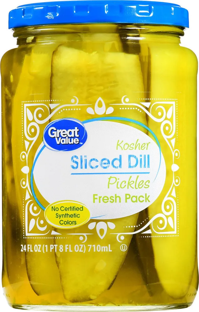 Sliced Dill Pickles