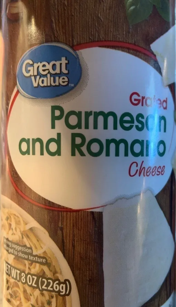 Parmesan and Romano Cheese