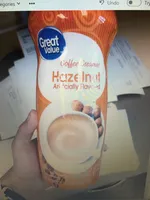 Coffee creamer hazelnut