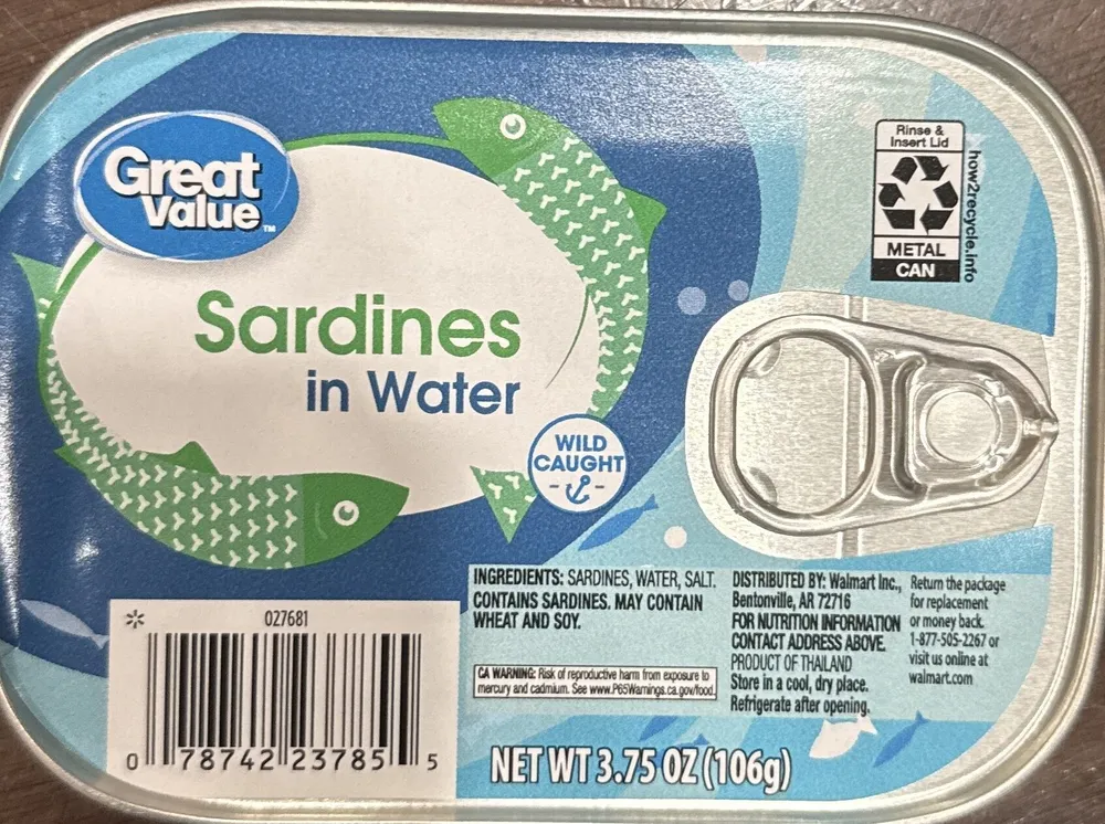 Sardines in Water