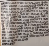 Organic thin-sliced bread multi-grain & seeds