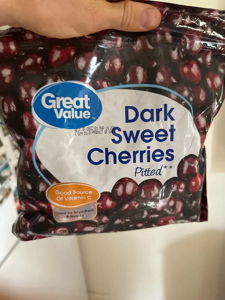Dark Sweet Cherries Pitted