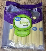 String Cheese Low-Moisture Part-Skim Mozzarella Cheese