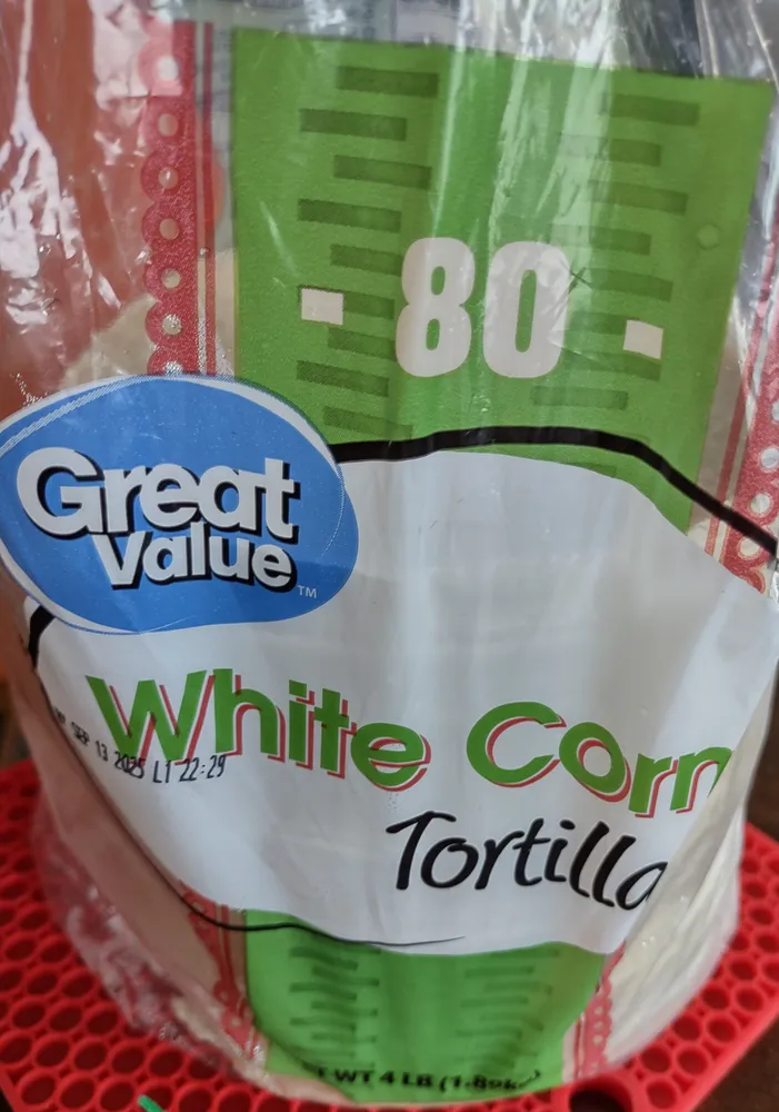 White corn tortillas