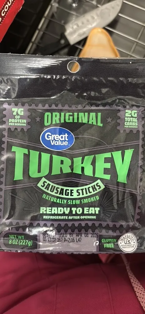 Turkey sausage stick