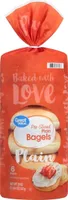 Pre-Sliced Plain Bagels