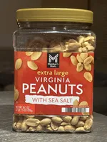 extra large VIRGINIA PEANUTS WITH SEA SALT