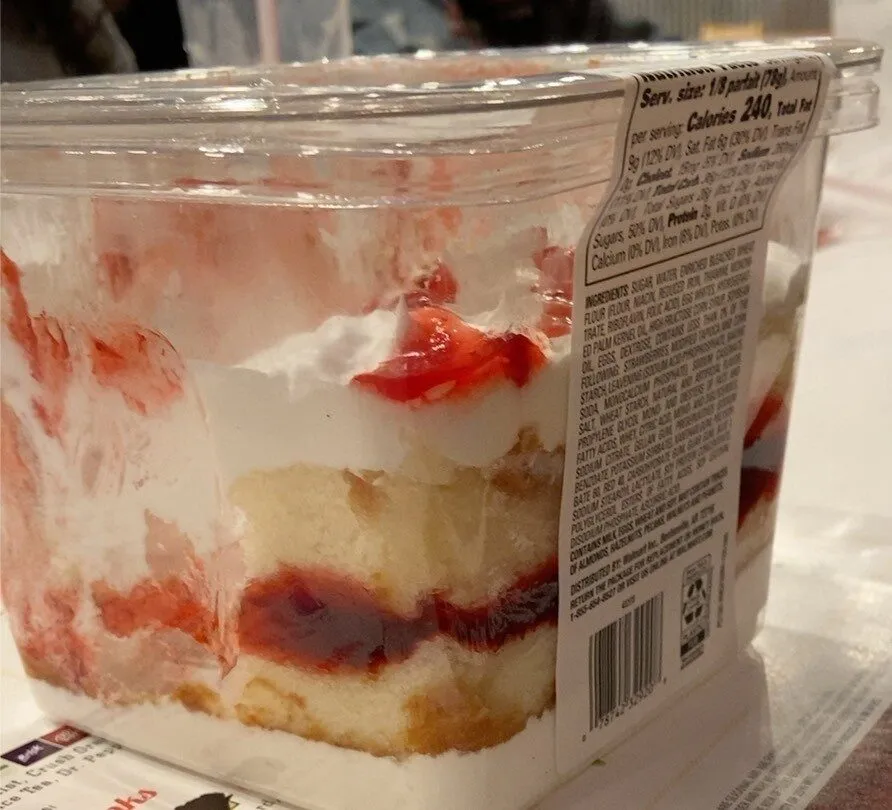 Strawberry parfait
