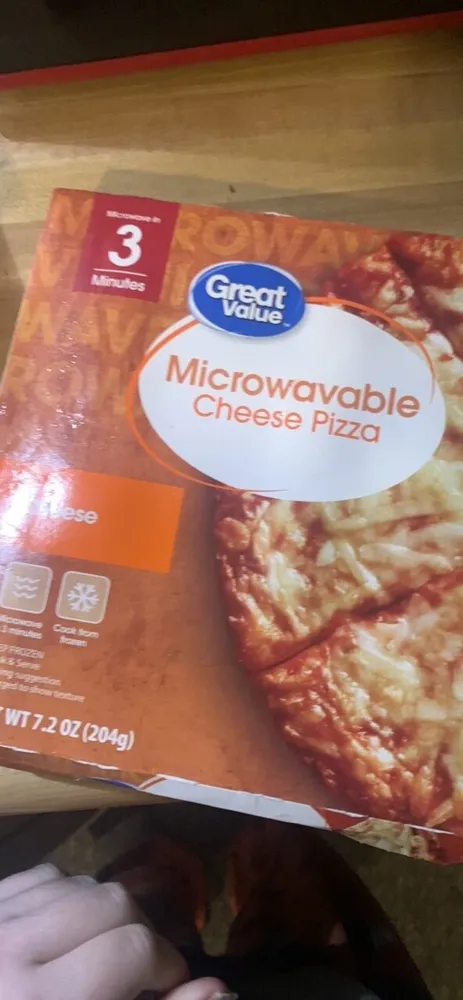 Microwavable Cheese Pizza