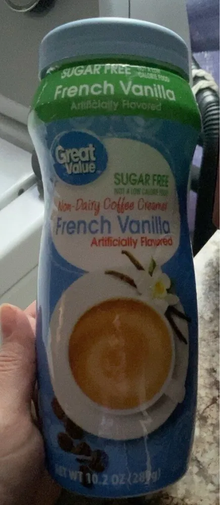 Non-Dairy Coffee Creamer French Vanilla Artificially Flavored