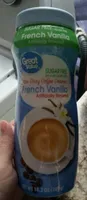 Non-Dairy Coffee Creamer French Vanilla Artificially Flavored
